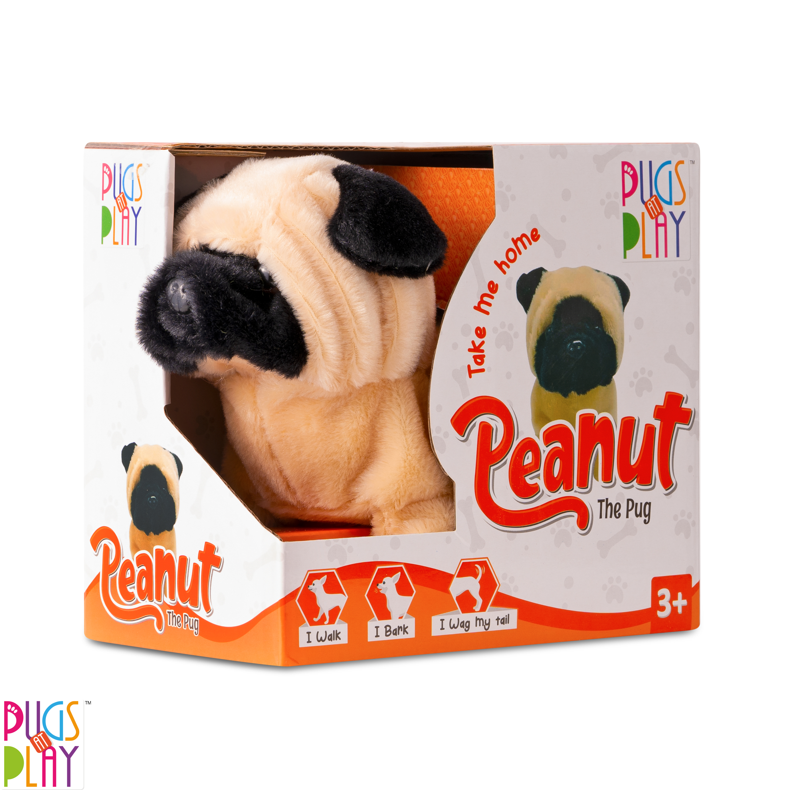 Игрушка PUGS AT PLAY Щенок Пинат - фото 2