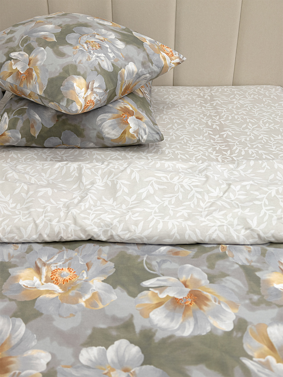 Комплект постельного белья BRAVO Грис евро 4 предм. - фото 3