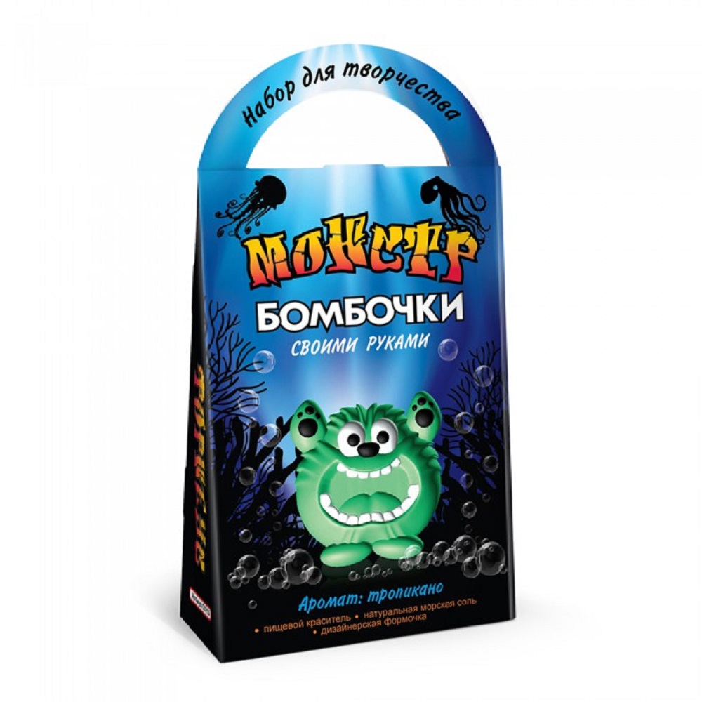 Набор Развивашки Монстр Форнеус бомбочка для ванны - фото 1