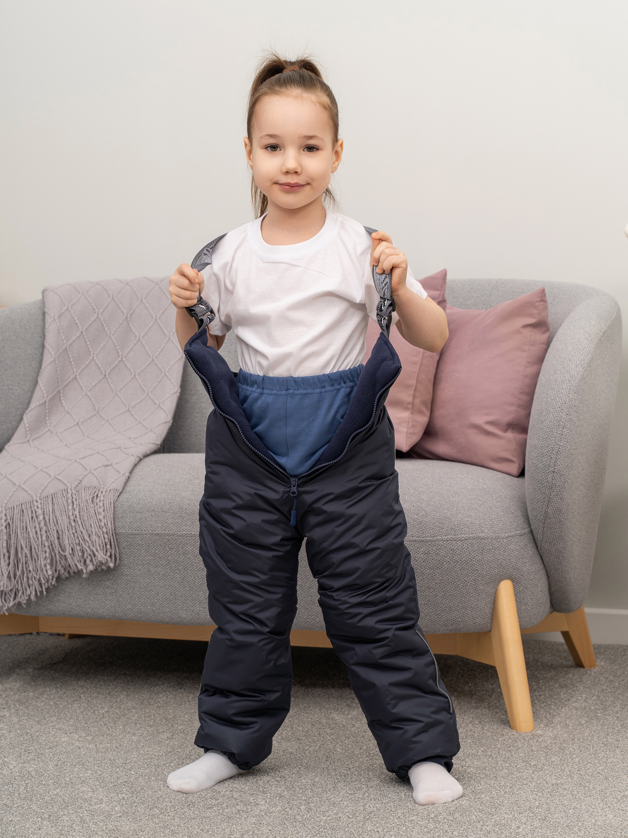 Брюки Утенок 432 джинс - фото 5