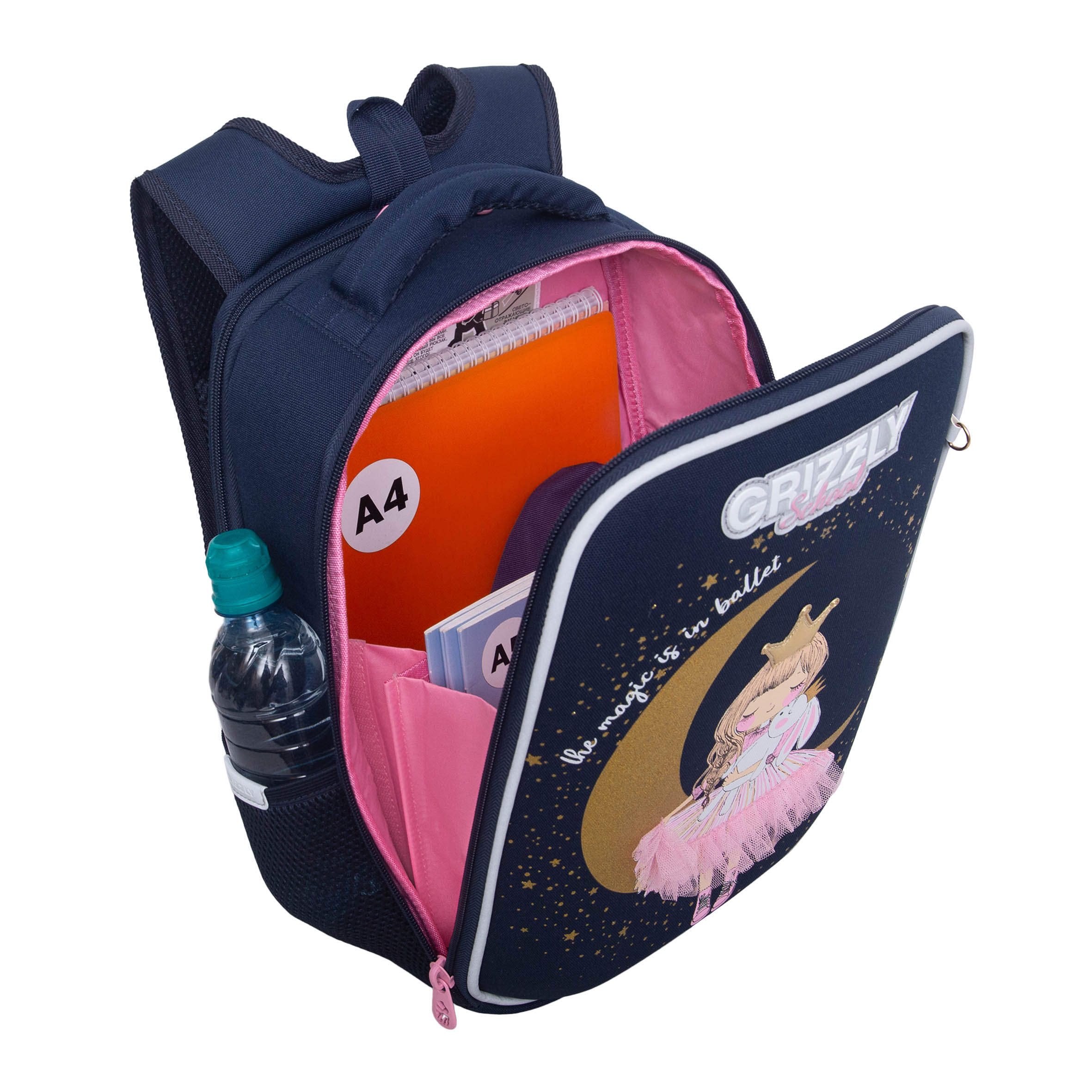 Ранец Grizzly Принцесса - фото 6