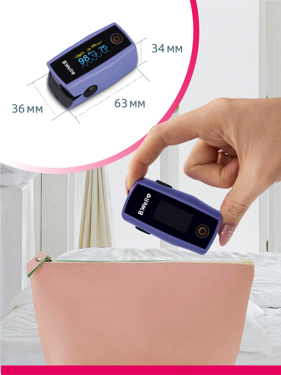 Пульсоксиметр B.Well MED-325 - фото 10