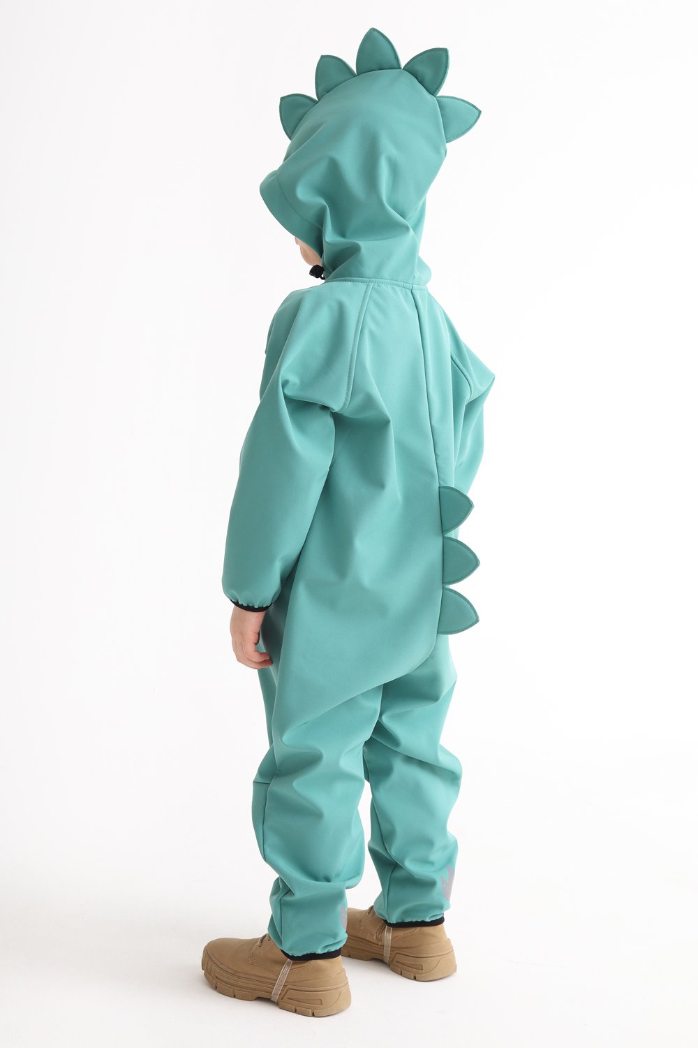 Комбинезон MINIDINO B-KOM-004/ДКомбинезон софтшелл детский Дино малахит - фото 2