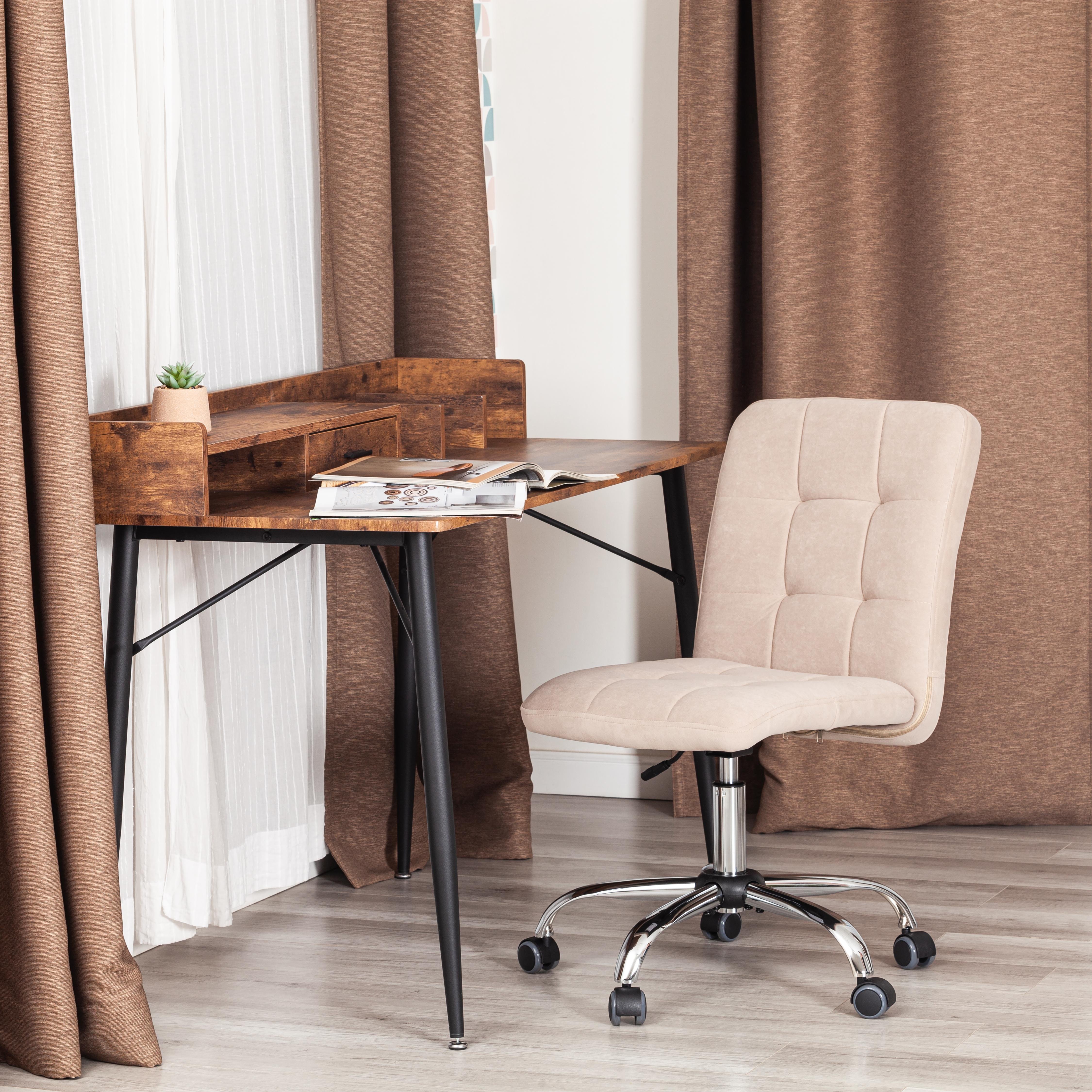 Компьютерное кресло TETCHAIR FIESTA флок, бежевый - фото 9