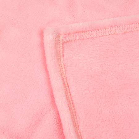 Детский плед UNDER the BLANKET 90х110 велсофт розовый