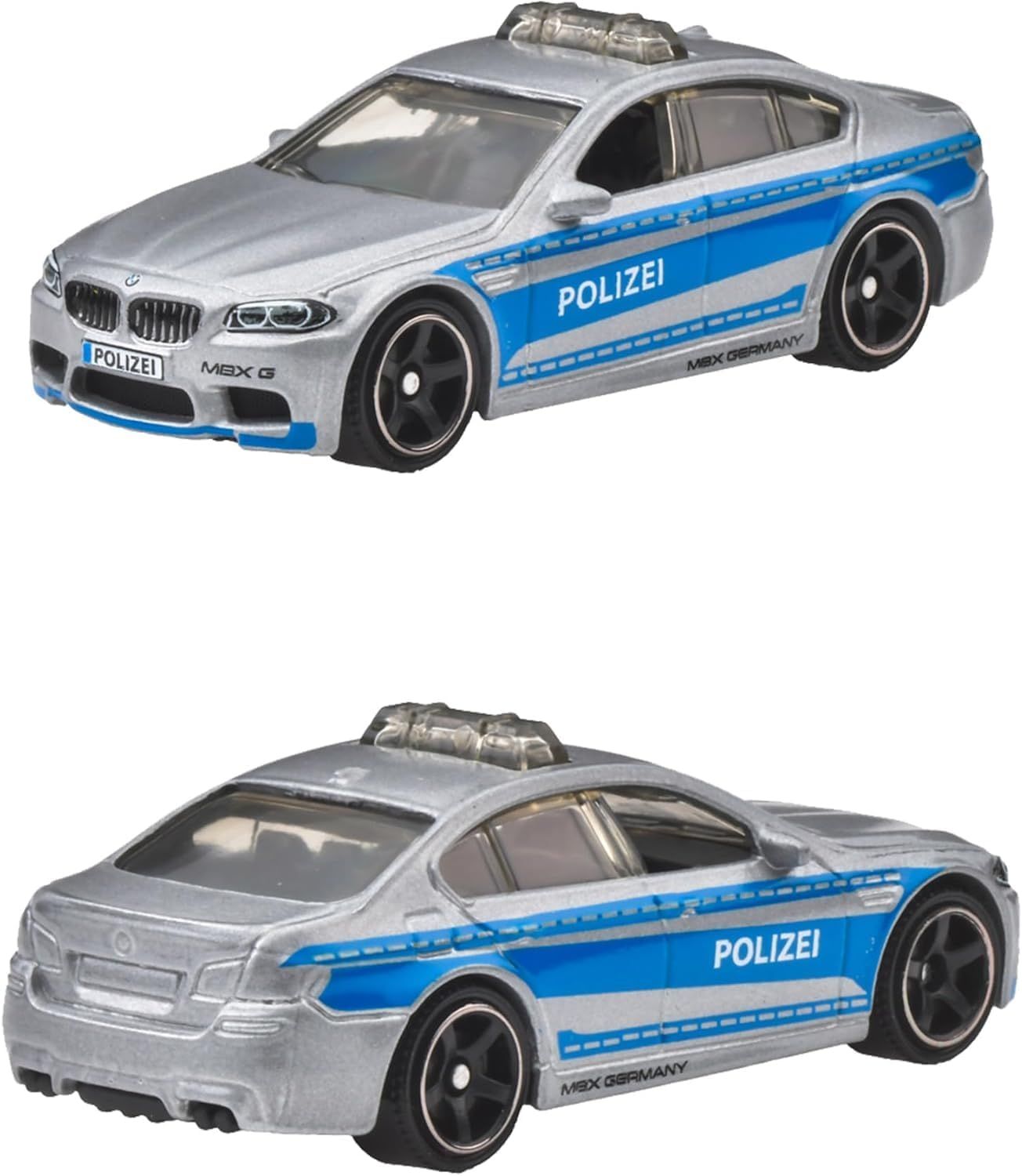Полицейская машина Matchbox BMW M5 Police 1:64 GGF12/JCH20 - фото 4