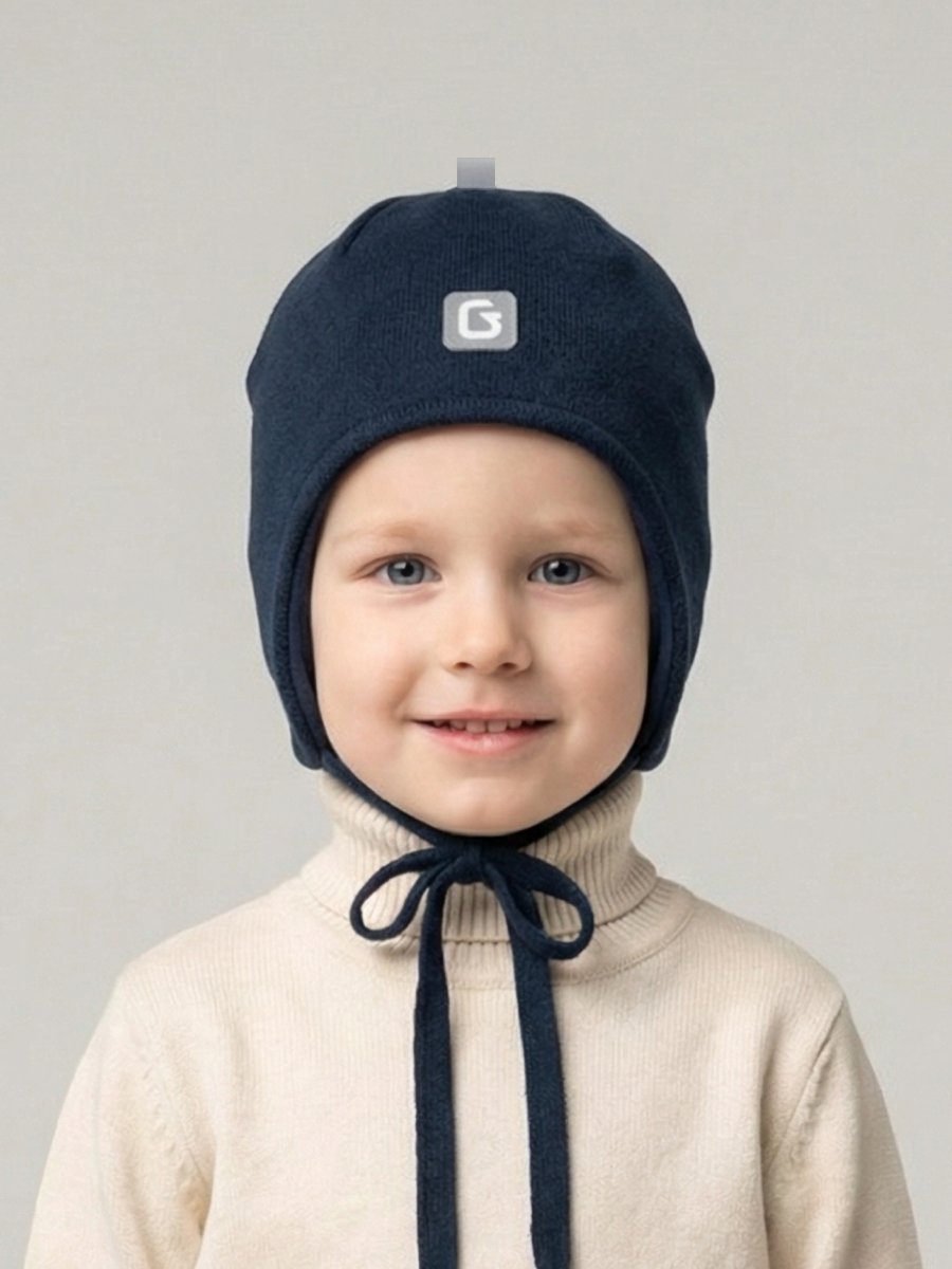 Шапка GUSTI GW25AC1215B-NAVY - фото 1