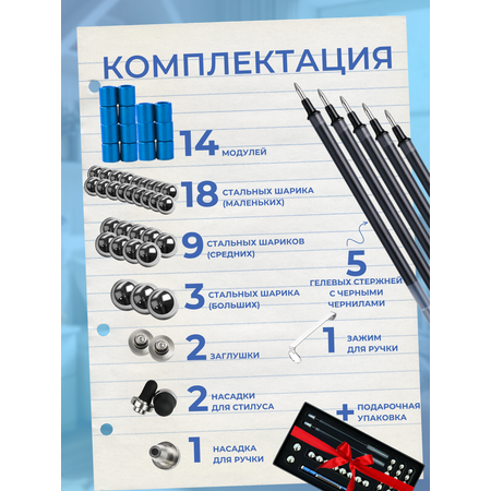Ручка гелевая РИСОВАКИ 1 шт.