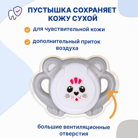 Пустышка Uviton силикон ортодонтическая от 0 мес. в ассортименте