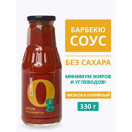 Соус Ноль грамм без сахара низкокалорийный с пребиотиком Барбекю 330г