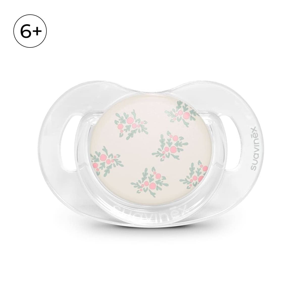 Пустышка Suavinex силикон ортодонтическая от 6 мес. 1 шт. - фото 1