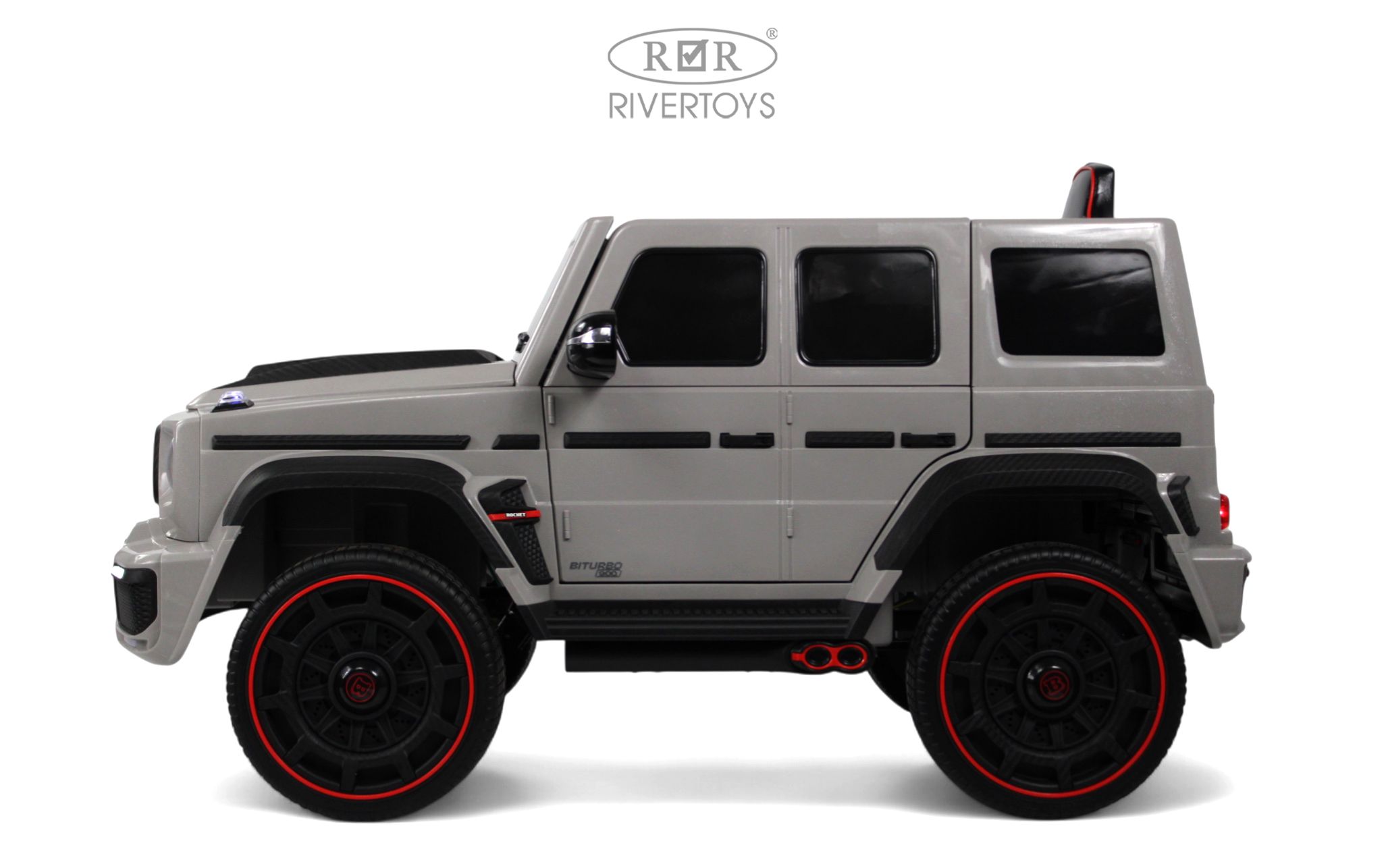 Электромобиль RIVERTOYS Mercedes Z999ZZ-GREY С пультом ДУ - фото 5