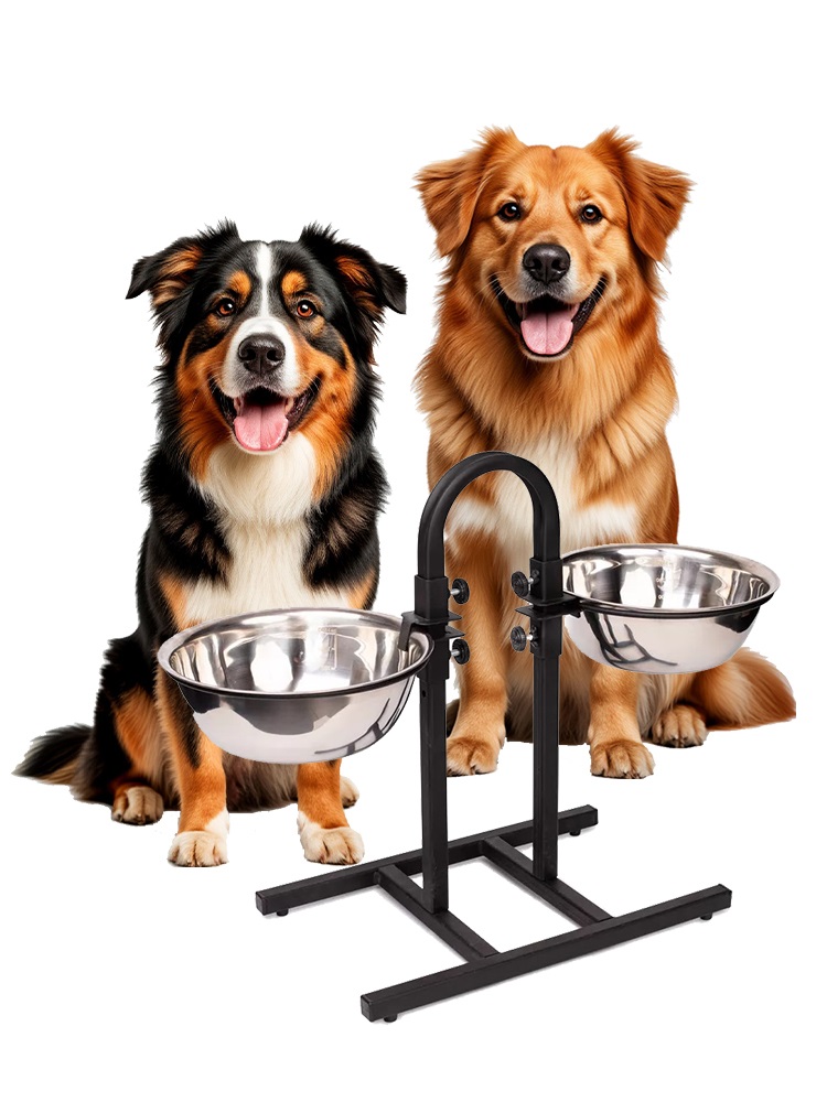 Подставка с 2 мисками INFILD по 2.5 литра разноуровневая - фото 2