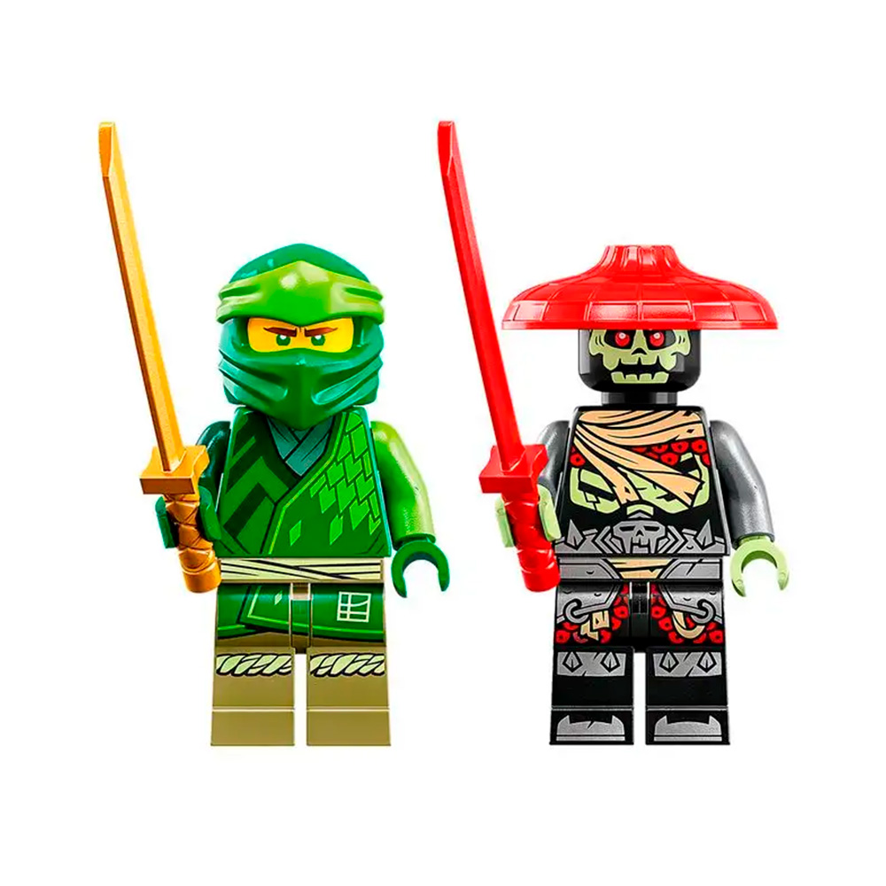 Конструктор LEGO NINJAGO Уличный мотоцикл ниндзя Ллойда 64 дет. - фото 5