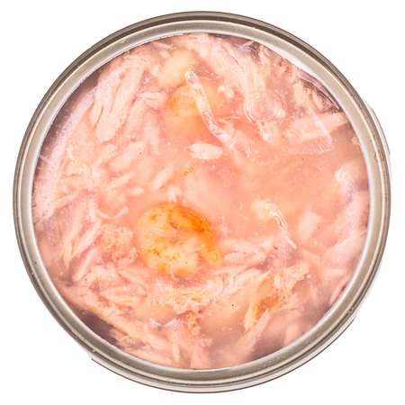 Корм влажный для кошек Petreet Multipack кусочки розового тунца с креветками
