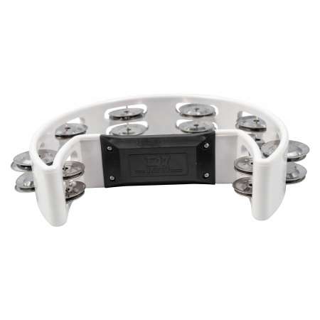 Тамбурин бубен EASTTOP DF102 WHITE Пластиковый Полукруг цвет белый