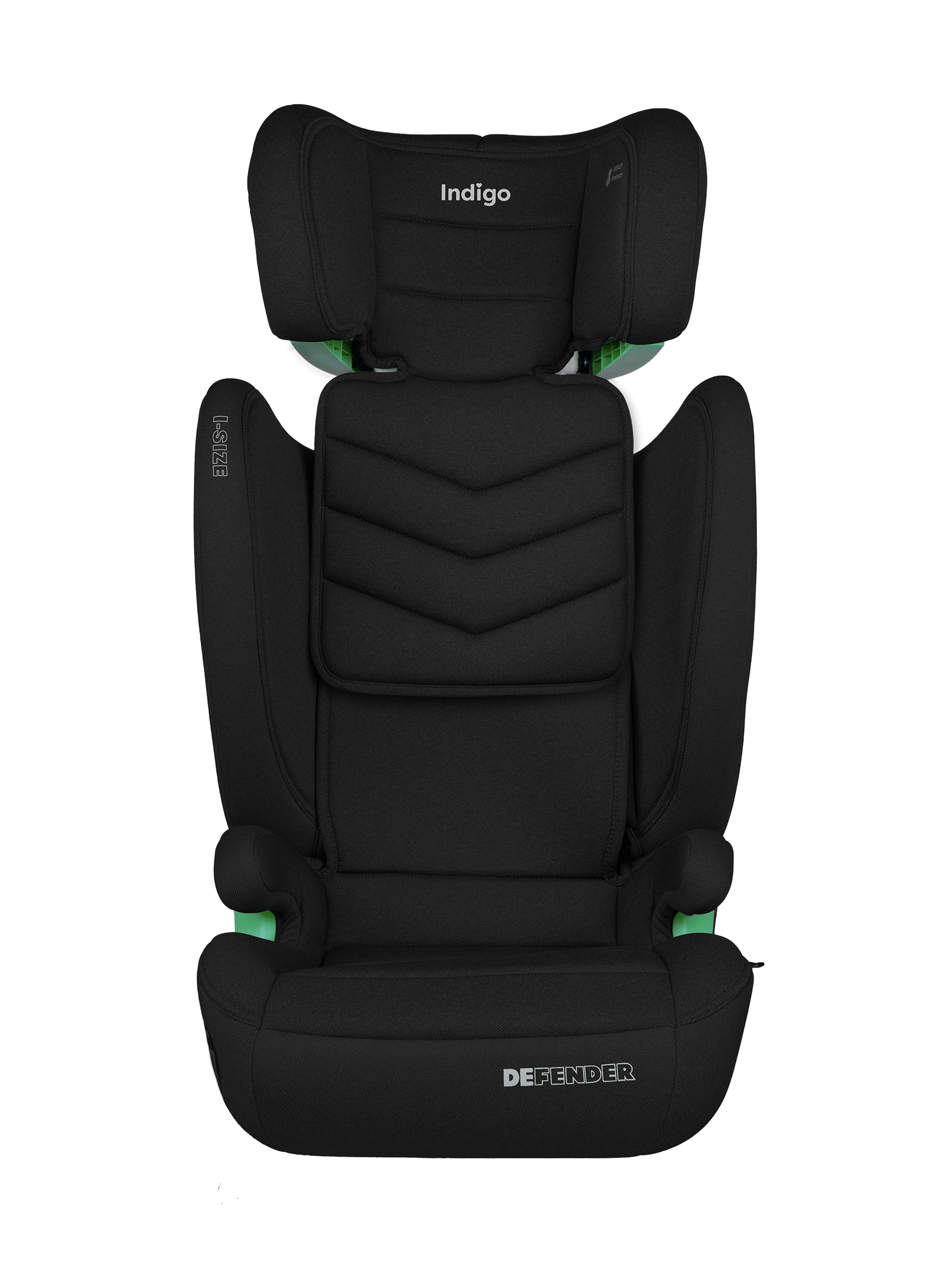 Автокресло Indigo DEFENDER, I-SIZE, черный Isofix 2/3 (15-36 кг) черный - фото 22