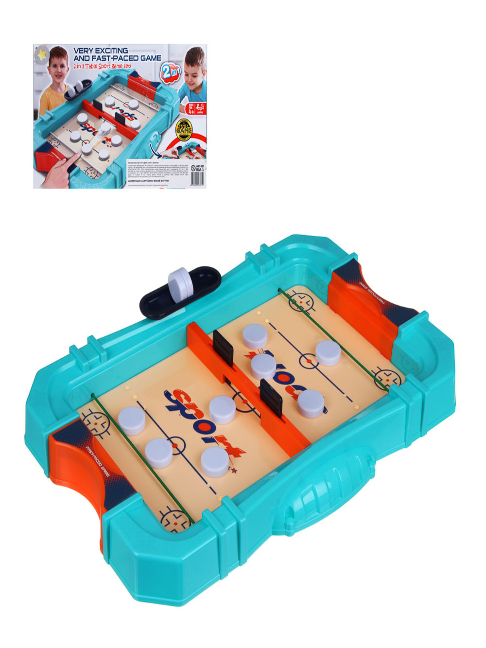 Настольная игра Игроленд 2в1 Дабл слинг - фото 10