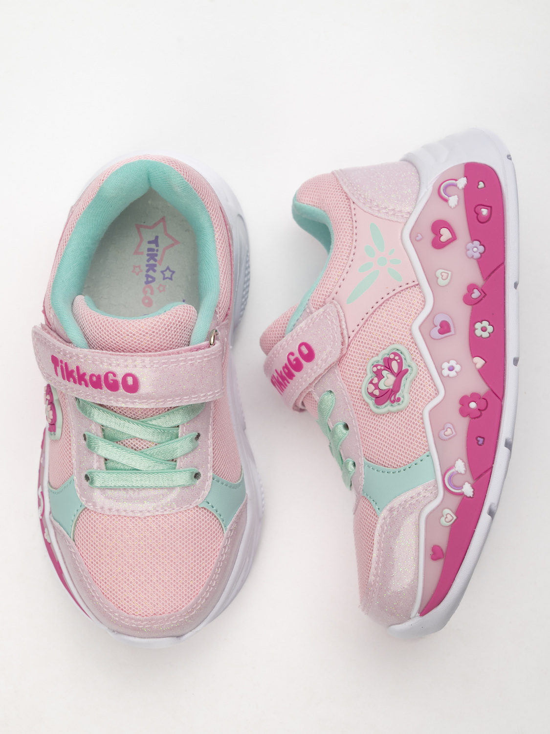 Кроссовки TikkaGo 1D10_41205_pink-biruza - фото 3