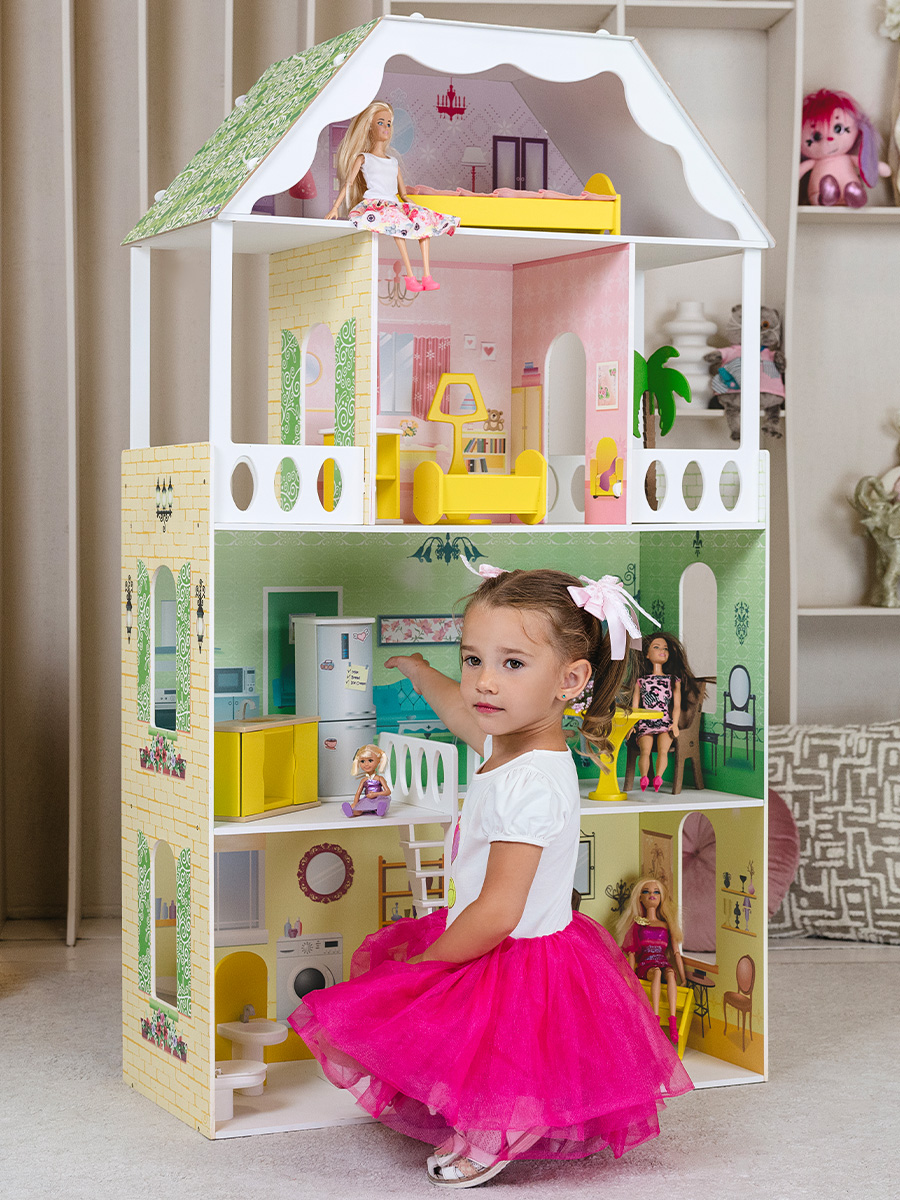 Домик для кукол PAREMO с мебелью PD318-01 - фото 3