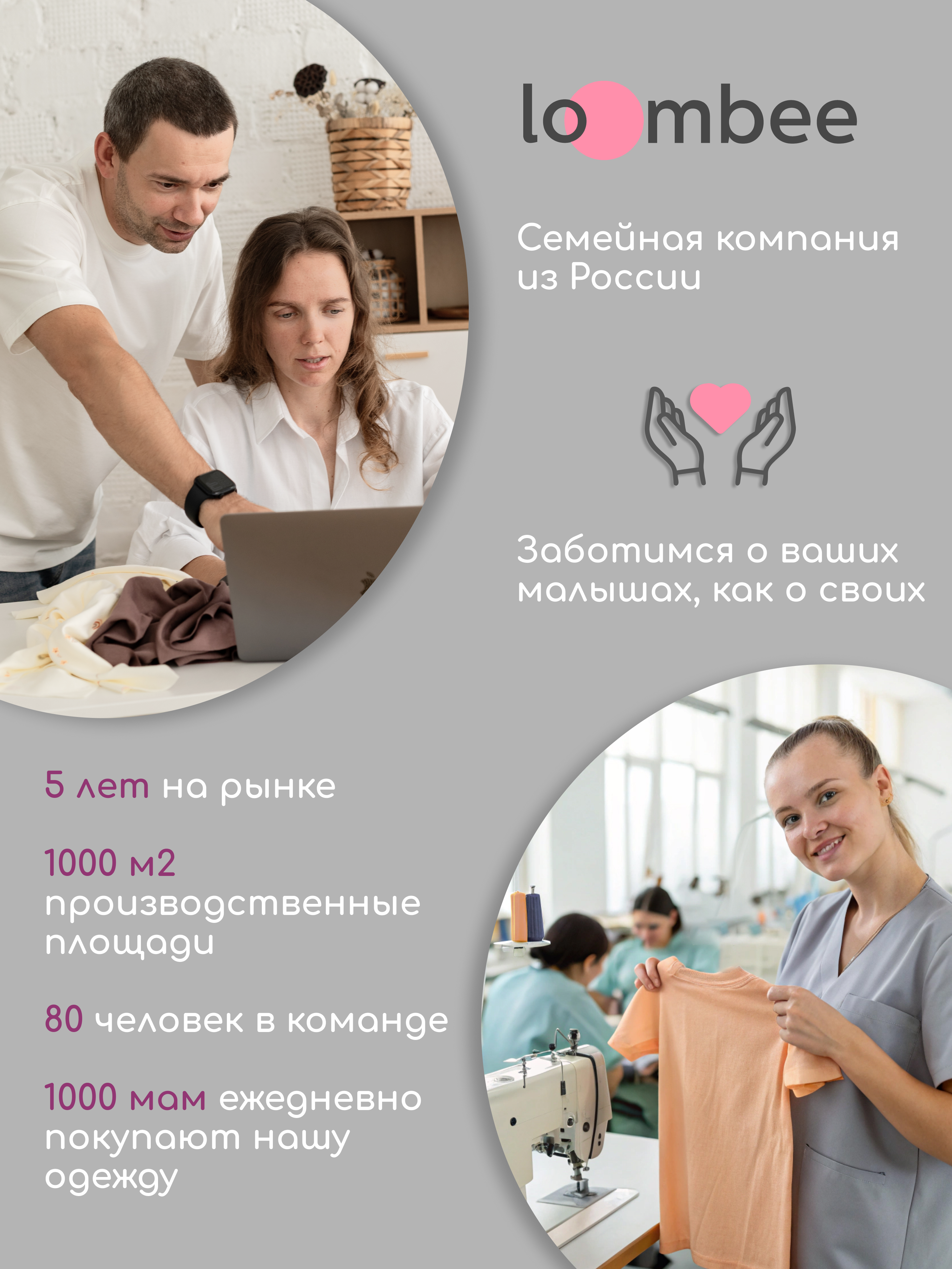 Комбинезон 3 шт loombee S-SM-1198 - фото 13