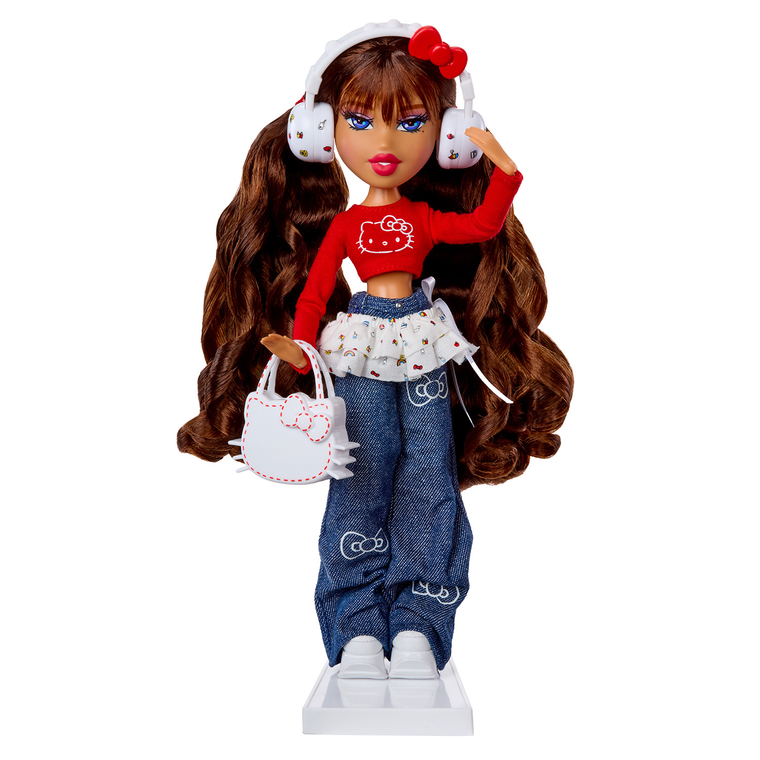 Кукла модельная Bratz Ясмин Хеллоу Китти 74101 - фото 3