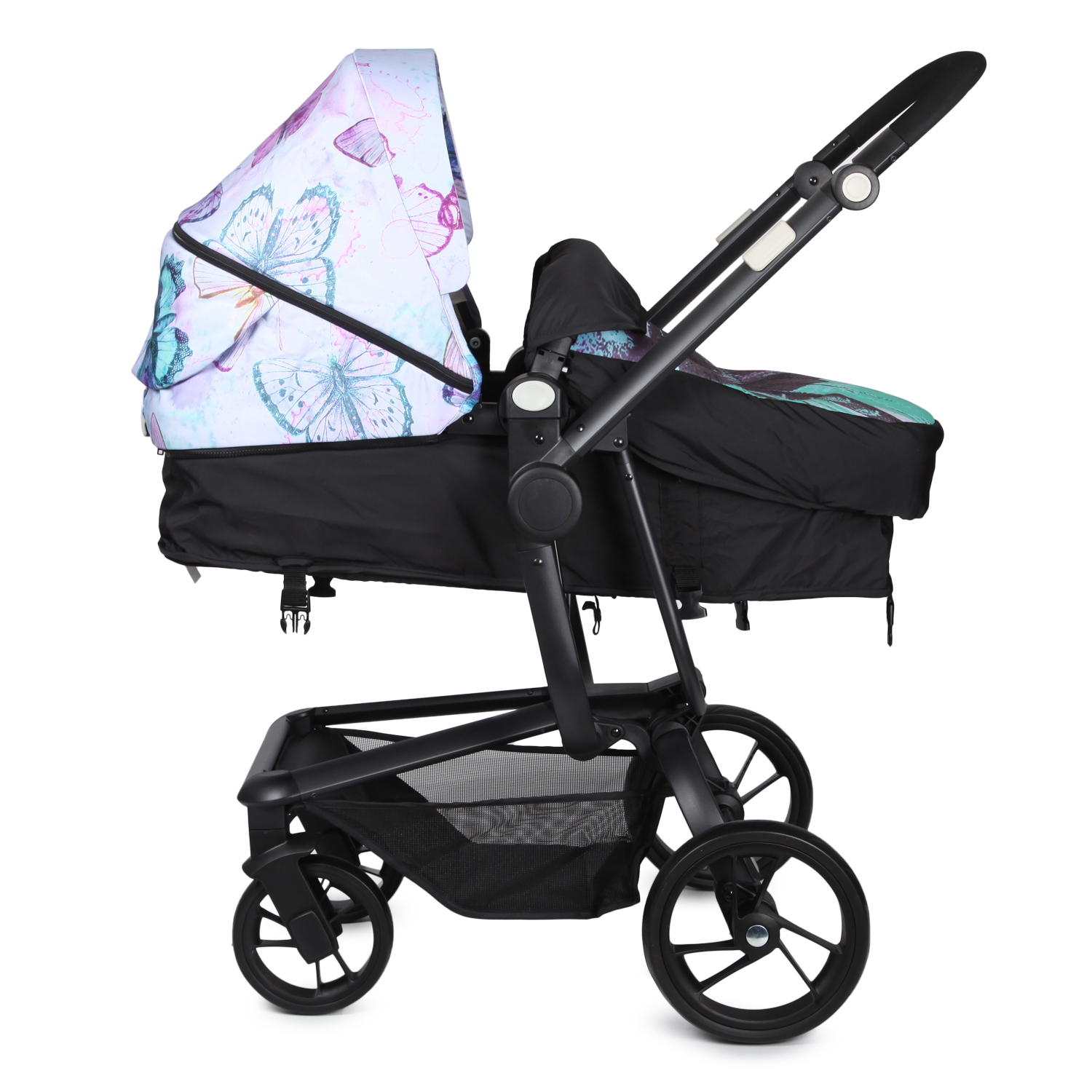Коляска трансформер Babyton Spider Blue - фото 7