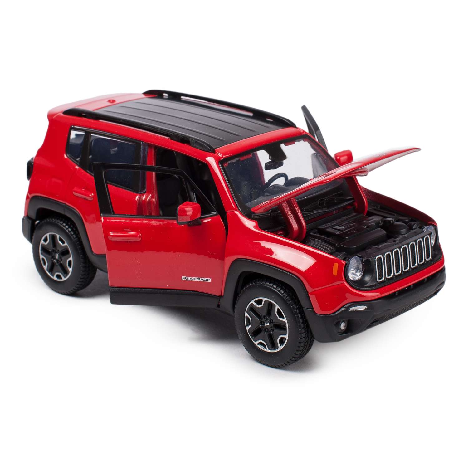 Автомобиль MAISTO Jeep 1:24 красный 31282 - фото 4