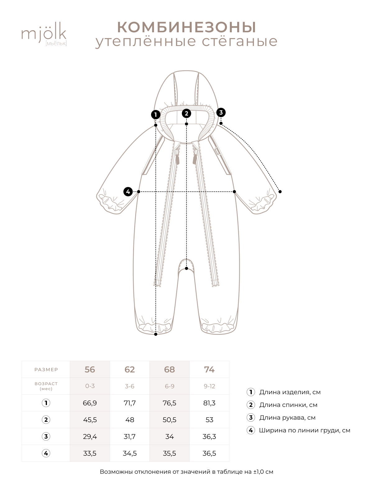 Комбинезон Mjolk 86225 - фото 12