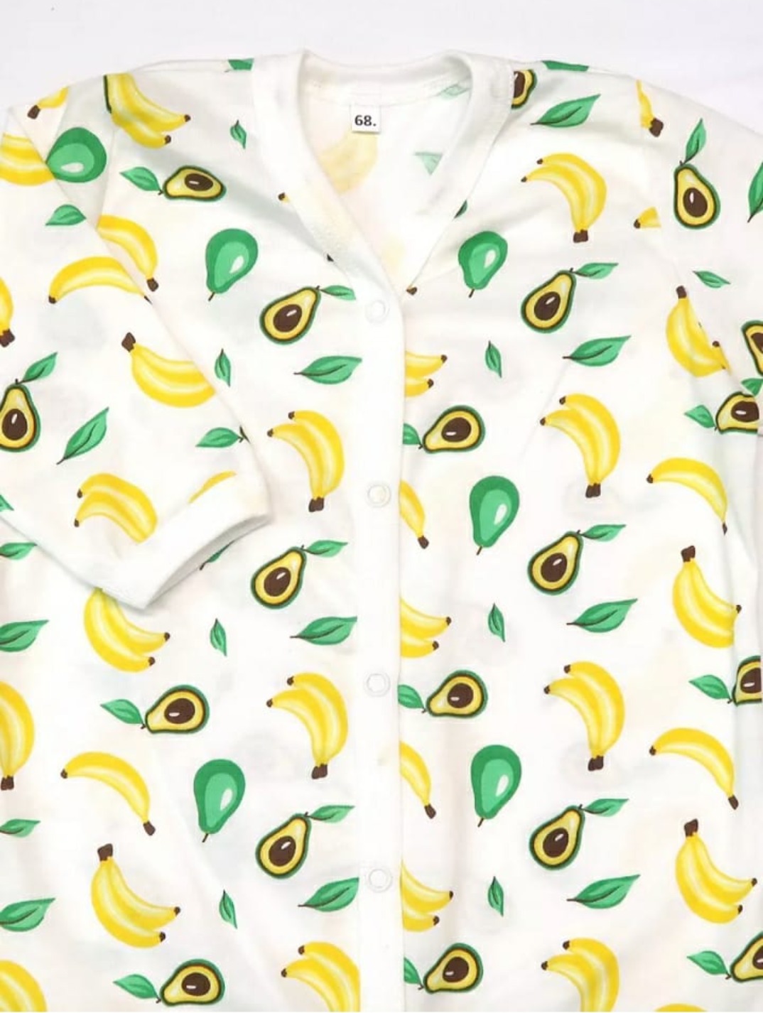 Комбинезон Рекантино 155-11 Желтый Белый - фото 2