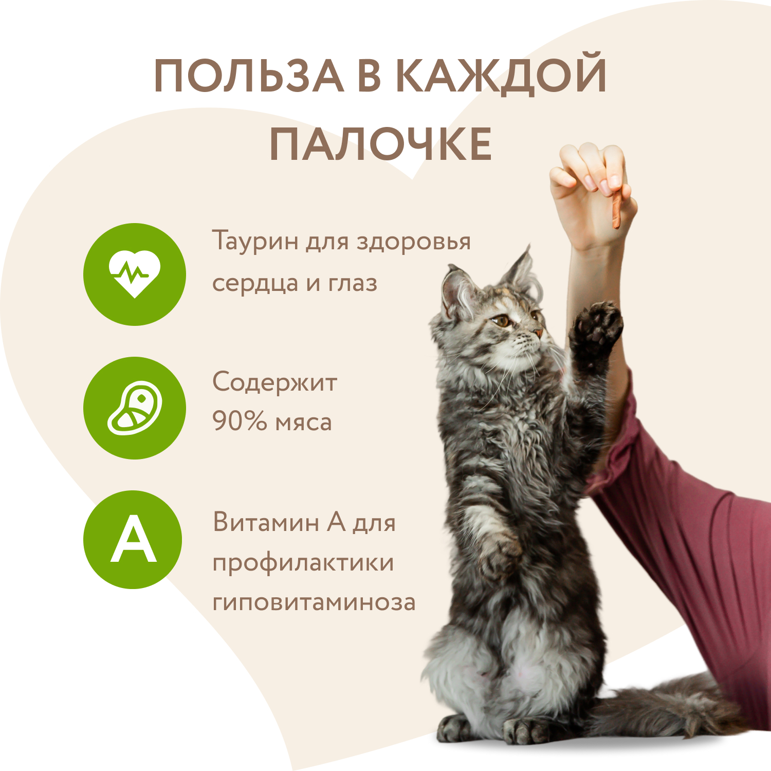 Лакомство для кошек Мнямс лакомые палочки с уткой и кроликом 10*5г - фото 3