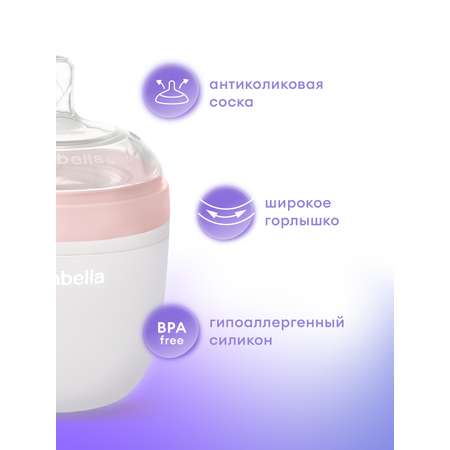 Бутылочка Mombella Anti-Colic 210 мл