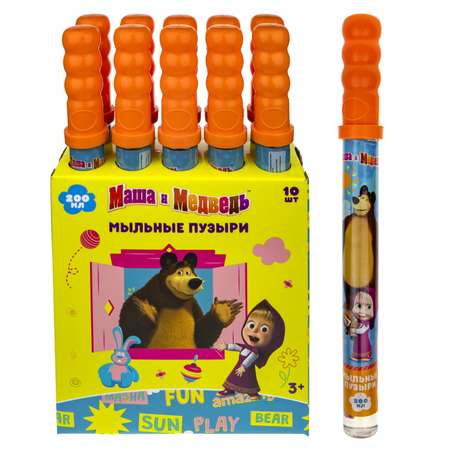 Мыльные пузыри 1TOY Маша и медведь