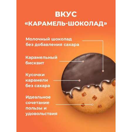 Протеиновое печенье в шоколаде Sporty Ассорти, 9 шт х 40 г, без сахара