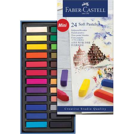 Пастель художественная сухая Faber Castell 24 шт.