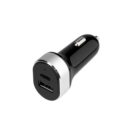 Автозарядка в прикуриватель REXANT USB-A + USB-C 3.1 A