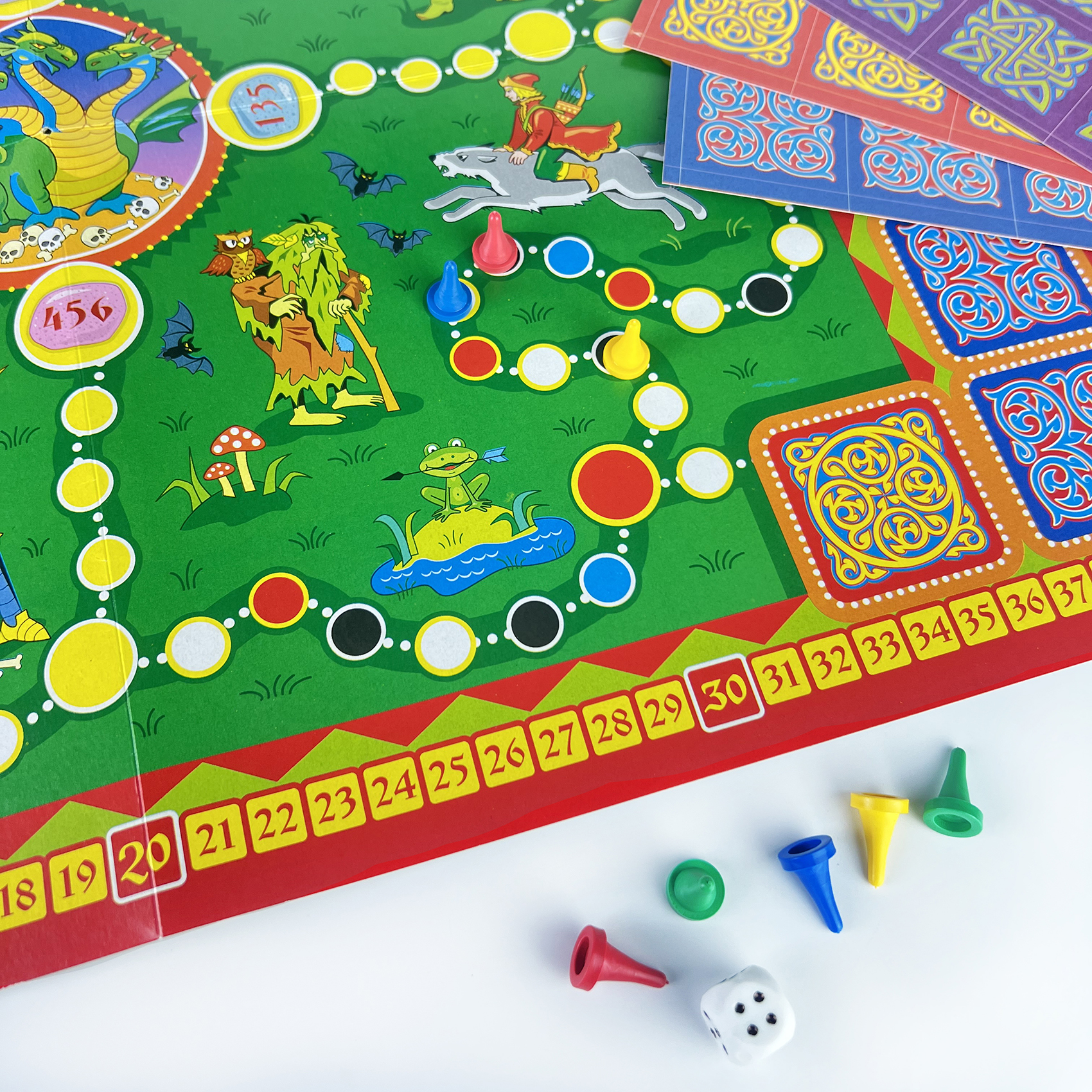 Настольная игра Дрофа-Медиа Богатырские приключения - фото 9