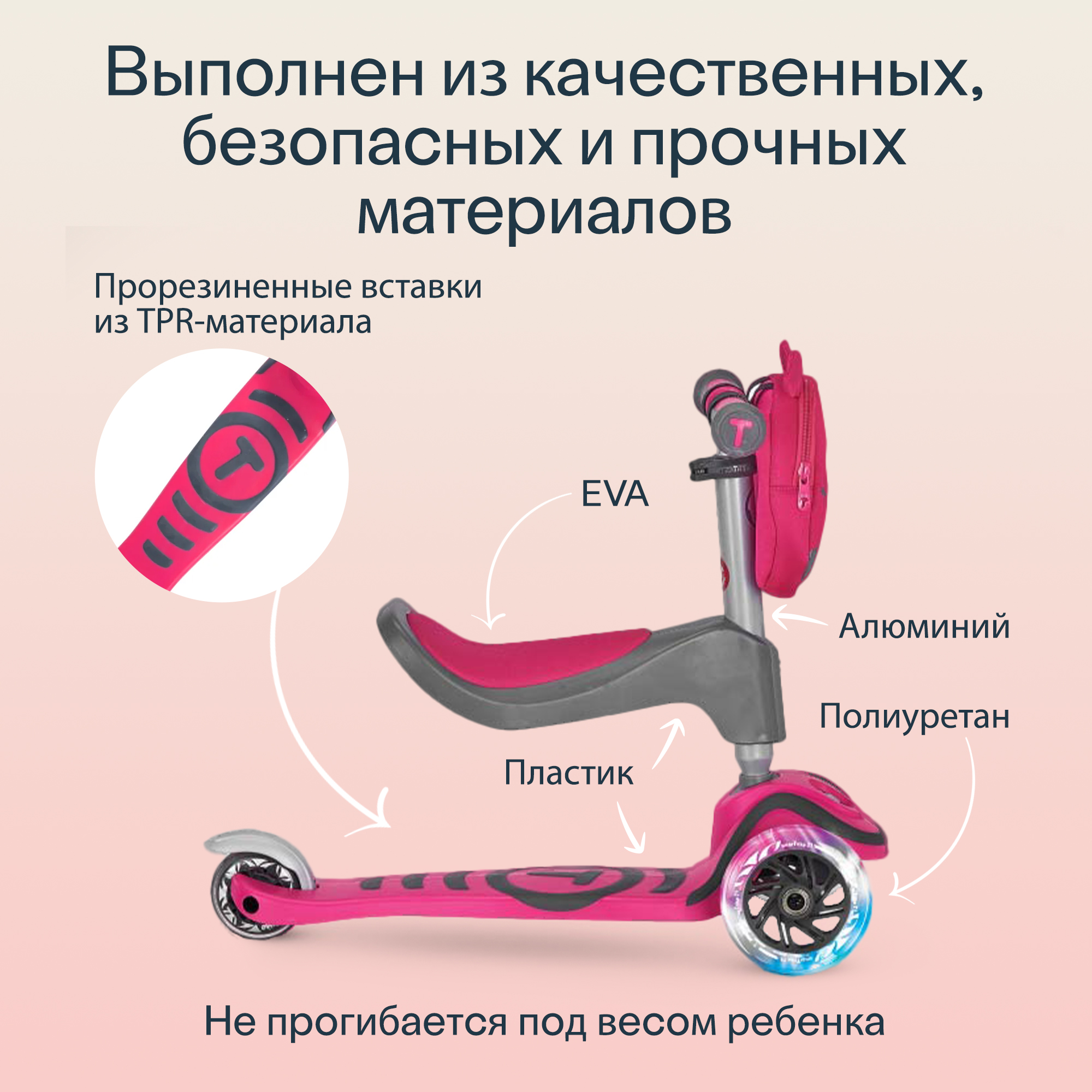 Самокат SmarTrike трехколесный - фото 9