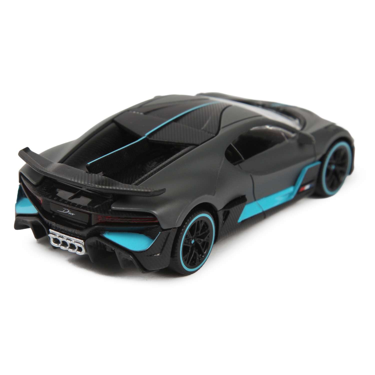 Автомобиль Rastar Bugatti Divo 1:43 серый 64000 - фото 5