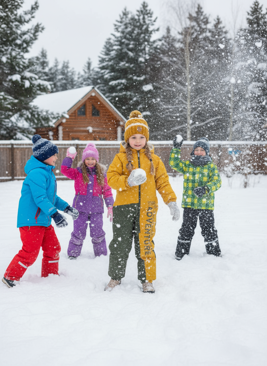 Комбинезон Arctic kids 30-038 хаки - фото 3