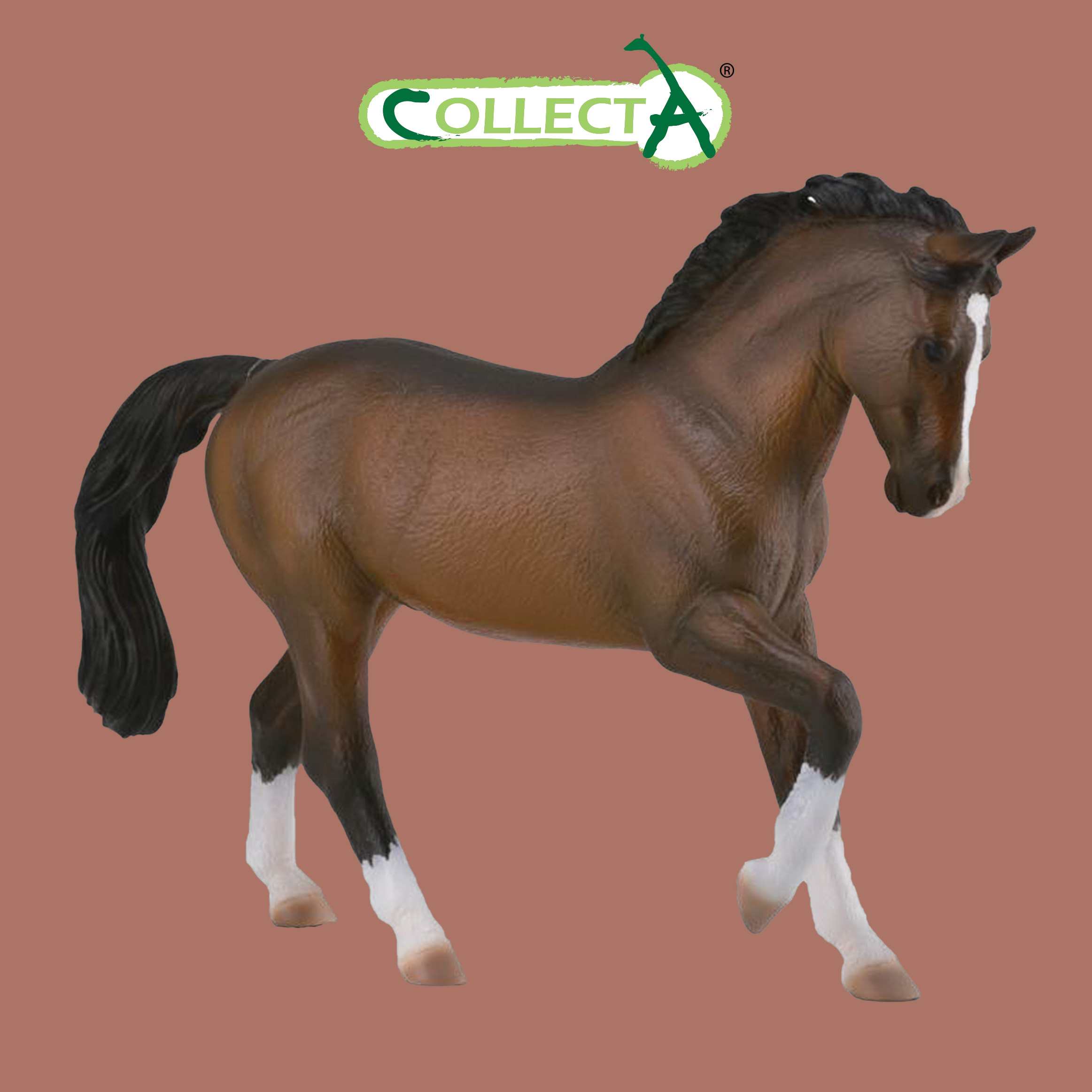 Фигурка Collecta Жеребец Теплокровный - фото 1