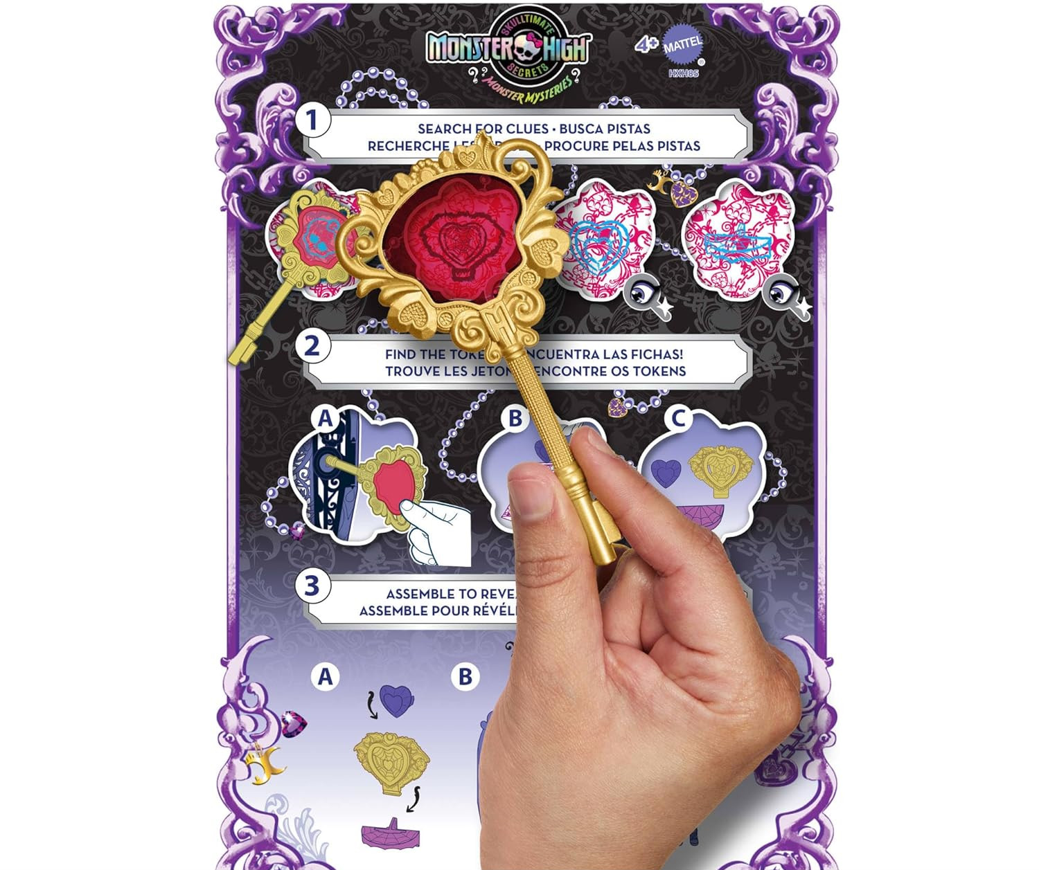 Кукла модельная Monster High Skulltimate Secrets Клодин HXH85 - фото 3