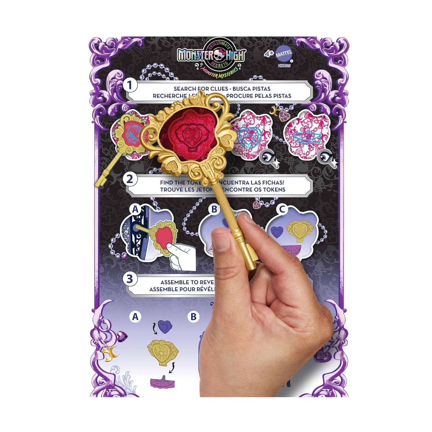 Кукла модельная Monster High Skulltimate Secrets Клодин HXH85 - фото 3