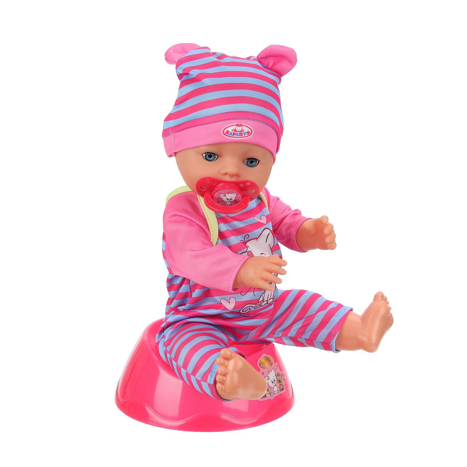 Кукла пупс Карапуз высота 40 см 400012 - фото 4