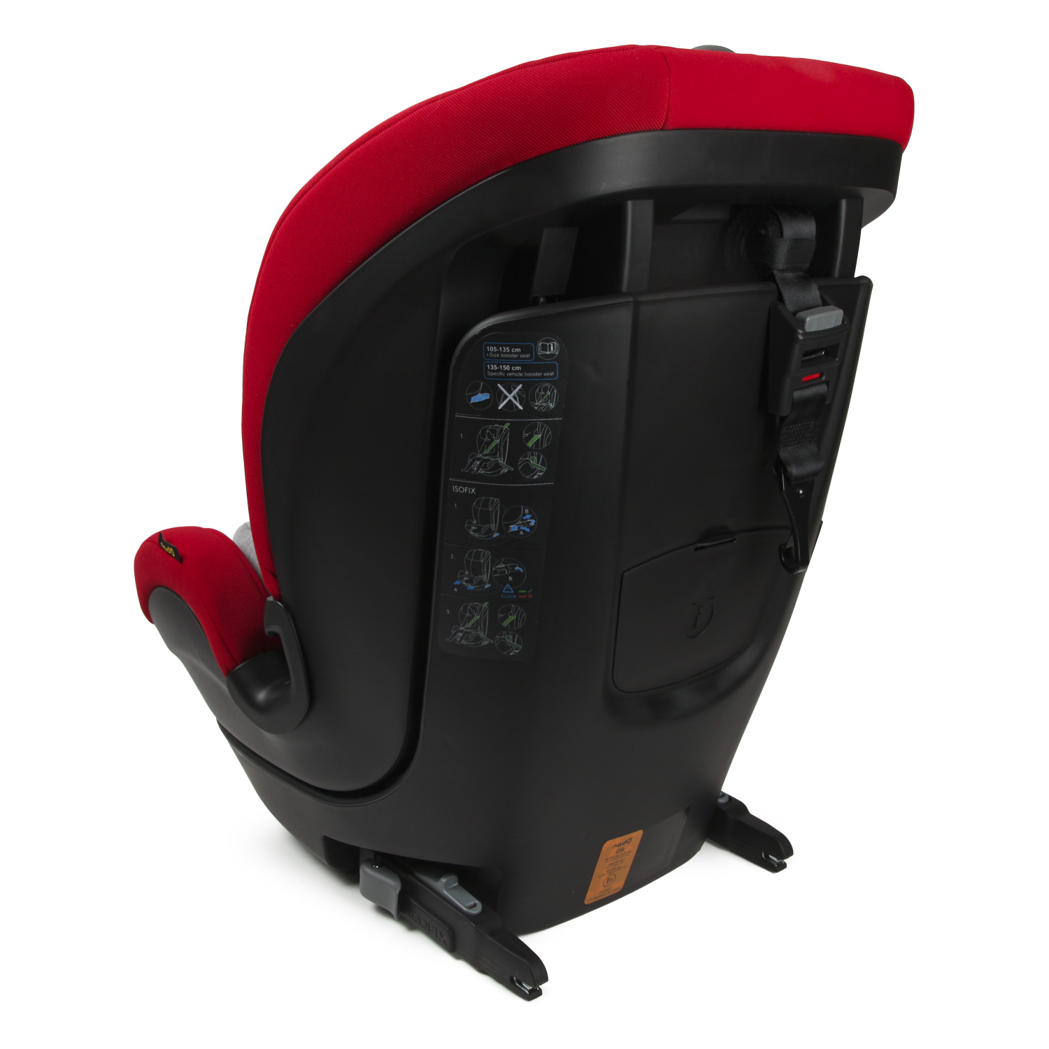 Автокресло nado Garnet red Isofix 1/2/3 (9-36 кг) - фото 21