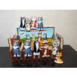 Игровой набор Нескучные игры Кошки на заборе