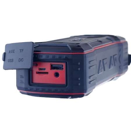 Беспроводная колонка Perfeo GRANDE FM MP3 microSD AUX мощность 10Вт 2600mAh черная PF 5207