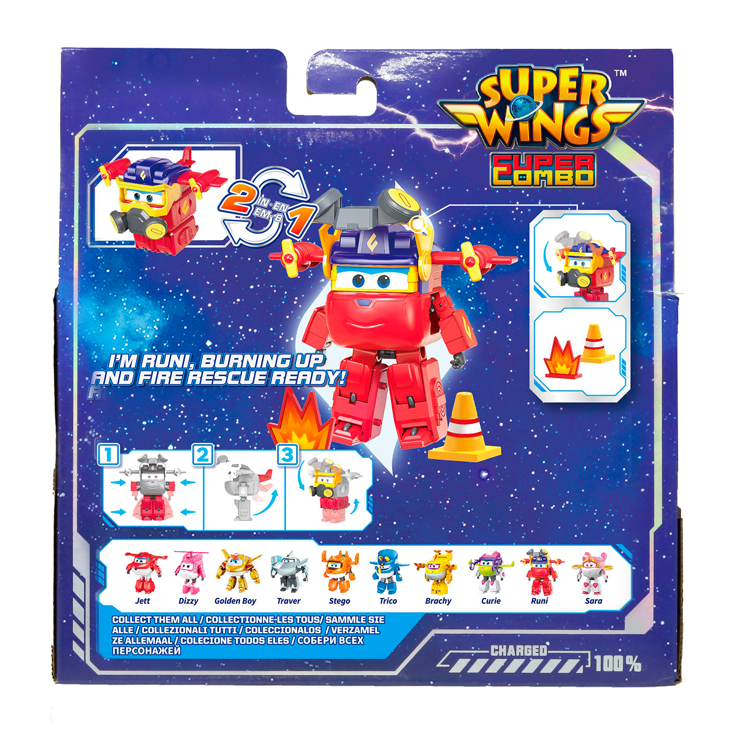 Фигурка Super Wings Руни 9 сезон - фото 15