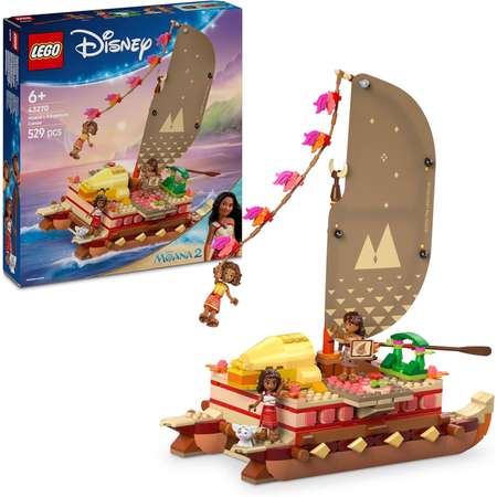 Конструктор LEGO Disney Princess Приключение Моаны блочный