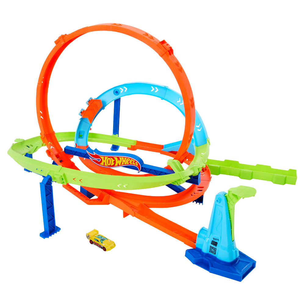 Трек Hot Wheels испытание гиперпетли HTK16 - фото 3